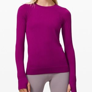 NWT Lululemon Rest Less Pullover Purple